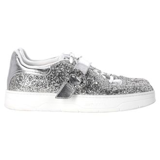 Jimmy Choo London Jimmy Choo Osaka Sneakers in Zilveren Glitter