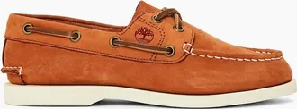 Timberland Womens Classic Rust Nubuck Boat Shoes - Brown - Size: 8 41.5