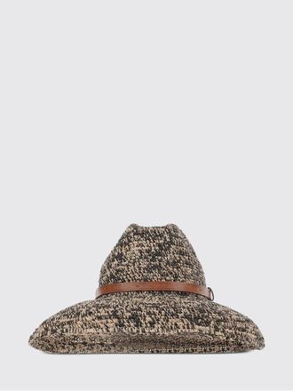 Ibeliv Cappello Safari in rafia crochet