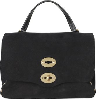 Zanellato Postina Jones Nabuk - - Bags - Donna - Nero - ONE SIZE