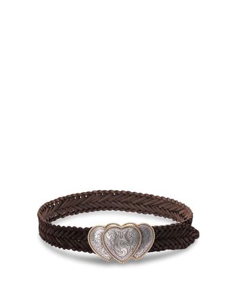 Kate Cate Queen Of Hearts Braided Belt