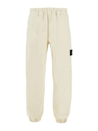 Stone Island Loose Ivory trousers