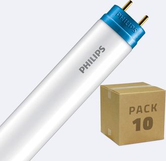 Philips Tubo Led T8 G13 120 Cm Conexi&oacute;n Un Lateral 14.5w 110lm/w Corepro (pack 10 Un) 929003519802 6500k Blanco Fr&iacute;o No