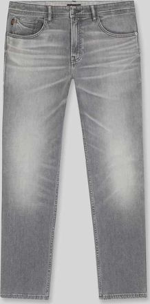 Boss Orange by Hugo Boss BOSS Orange Regular Fit Jeans aus Baumwoll-Mix Modell REMAINE in Hellgrau, Gr&ouml;&szlig;e 33/34