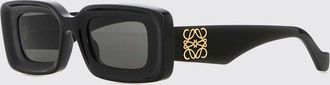 Loewe Occhiali da sole rettangolari in acetato con design bombato