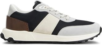 Tod's Sneakers con inserti in pelle scamosciata - Nero