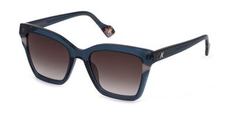 Yalea SYA240V BETTISIA 06SB Womens Sunglasses Blue Size 53