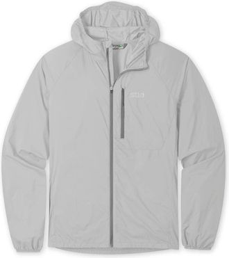 Stio | Mens Second Light Windshell Jacket, Size Extra Extra Extra Large in Alloy Grey