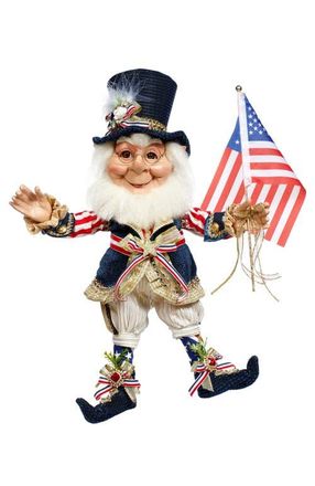 Mark Roberts Star Spangled Banner Elf, Medium in Blue at Nordstrom