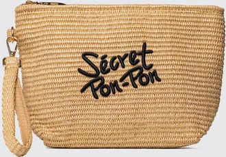 Secret Pon Pon Clutch Rodeo in rafia