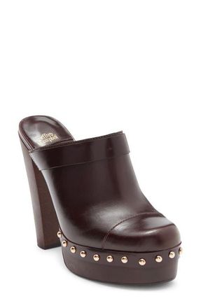 Jeffrey Campbell Confident Platform Mule in Coffee Gold at Nordstrom, Size 6.5