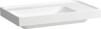 Laufen Laufen - Meda Lavabo, Empotrable, 800x460mm, Repisa Derecha, Sin