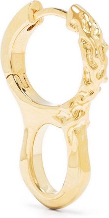 Maria Black Rove huggie-hoop earring - unisex - Gold Plated Sterling Silver - One Size