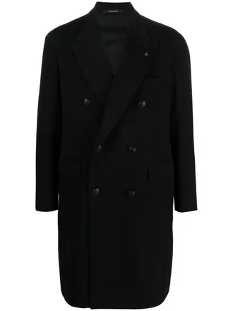 Tagliatore Cappotto sartoriale doppiopetto - Nero
