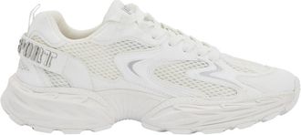 Plein Sport Pulse X Sneakers - unisex - Hardloopschoenen - Wit - 40 EU - Leer - Fitness