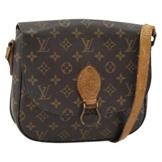 Louis Vuitton Pre-owned Cross Body Bags, female, Brown, Size: ONE SIZE Pre-owned Saint Cloud Shoulder Bag