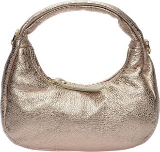 Anna Luchini Brons Rundleer Tas