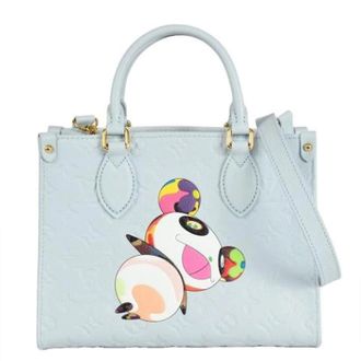 Louis Vuitton Tweedehands Canvas Louis Vuitton tassen - Dames - Pre-owned - Blauw - Maat: ONE Size
