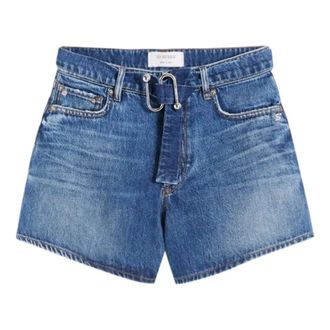 Max Mara Denim Shorts, female, Blue, Size: 2XS Pantalone corto