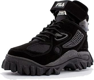 Fila Fila Yak Boots for Trail Hiking and Winter Urban Walking, Black, 11.5 UK