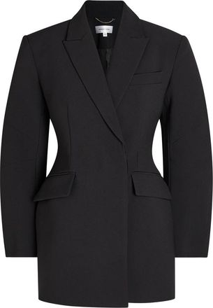 Ronny Kobo Jo Crepe Mini Jacket Dress - Black - M (UK12 / M)