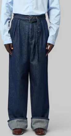 Dries Van Noten Preaches Denim Pants
