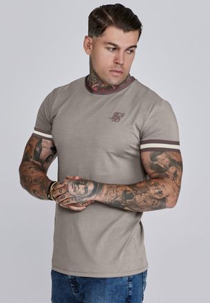 Siksilk Mens Beige,Ecru Tournament T-Shirt XXL
