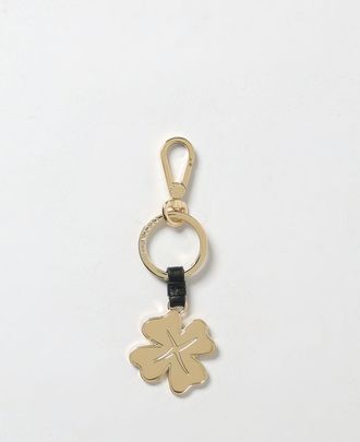 Coccinelle Portachiavi Basic Metal Coccinelle in ottone con quadrifoglio