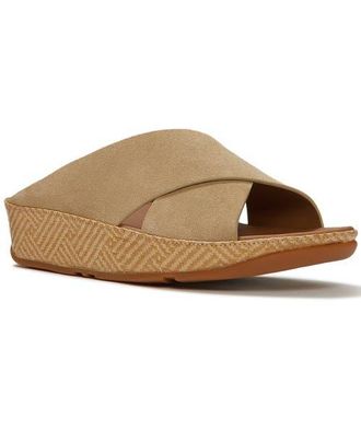 FitFlop Lulu Lux Graphic-Weave Sandal in Cappuccino at Nordstrom, Size 10