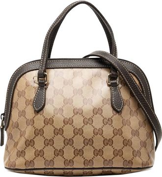 Gucci Pre-owned Gucci Mini GG Crystal Dome Satchel Ladies 8UQGX9ABS6O7MATD
