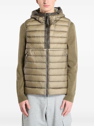 C.P. Company Gilet con cappuccio e zip - Toni neutri