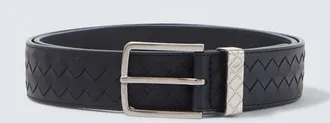Bottega Veneta Intreccio Loop leather belt