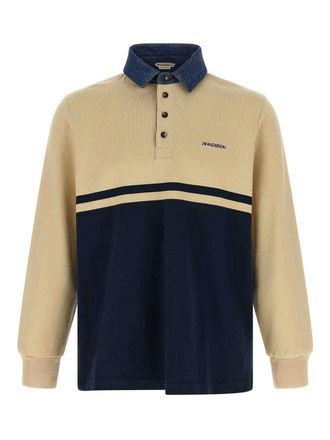 J.W.Anderson J. W. Anderson Multicolour Contrast Collar Polo Shirt