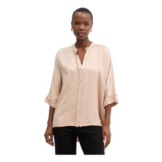 Fracomina Dames, Blouses & Shirts, Beige, Maat: XS Viscose