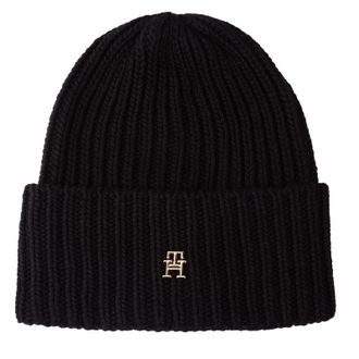 Tommy Hilfiger Womens Limitless Chic Beanie - Black - One Size
