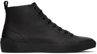 スニーカー D-Player Black High-Top Sneakers Dior D-Player Black High-Top Sneakers - Runway Catalog