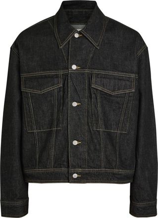 STUDIO NICHOLSON Denim Jacket - Black - XS