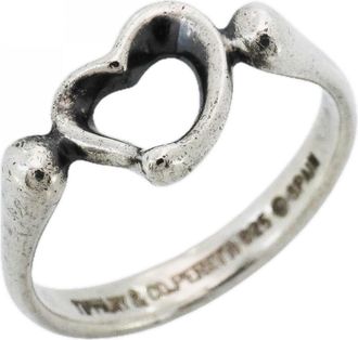 Tiffany & Co. Silver 925 Band Ring (Pre-Owned)