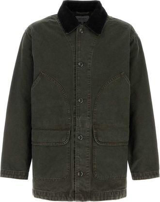 Carhartt Work in Progress Carhartt Wip Charcoal Denim Prescott Coat
