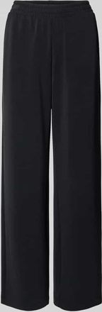 Jake*s Casual Hose aus Modal-Mix mit elastischem Bund in Black, Gr&ouml;&szlig;e XXL