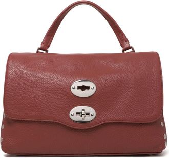 Zanellato Postina Handtas - Dames - Handtassen - Rood - ONE Size - Leer - Tassen