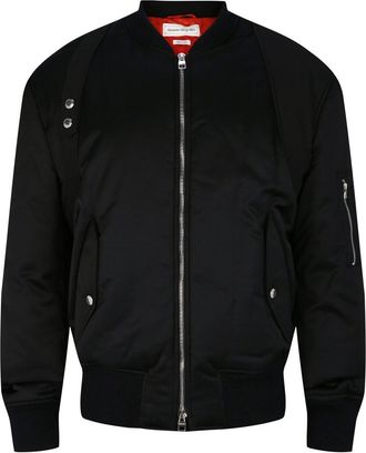 Alexander McQueen Alexander Mcqueen Harness Ma-1 Bomber Jacket