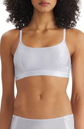 adidas Originals Bandeau Bralette in Crystal Sky at Nordstrom, Size Xx-Large