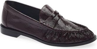 Rag & Bone Lexi Leather Loafer in Dark Red at Nordstrom, Size 36.5