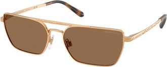 Ralph Lauren RL7092 915373 Womens Sunglasses Gold Size 58
