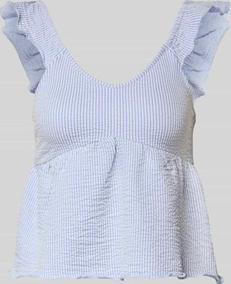 Only Regular Fit Tr&auml;gertop aus Baumwoll-Mix Modell MISTY in Hellblau, Gr&ouml;&szlig;e XL
