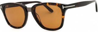 Tom Ford Greydon Brown Square Mens Sunglasses FT1213 52E 53
