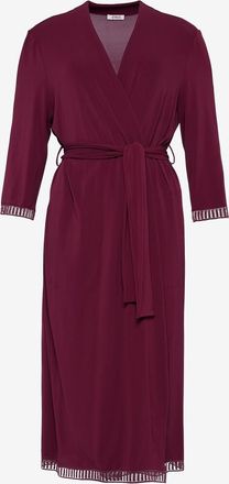 Eres Bademantel aus Jersey und Spitze Violette Graphic
