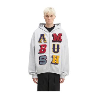 AMBUSH Ambush, Hoodies & sweatvesten, Heren, Grijs, L, Zip-throughs