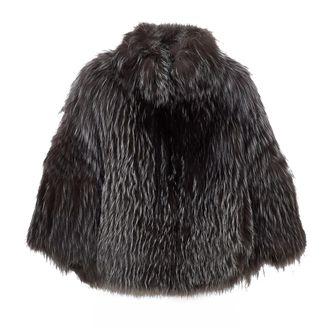s.w.o.r.d High Collar Fox Fur Jacket